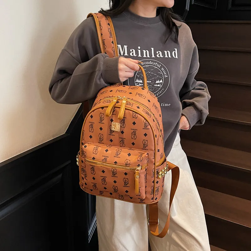 YUANTUZHE Pu Backpack Regular Women's Multicolor-1