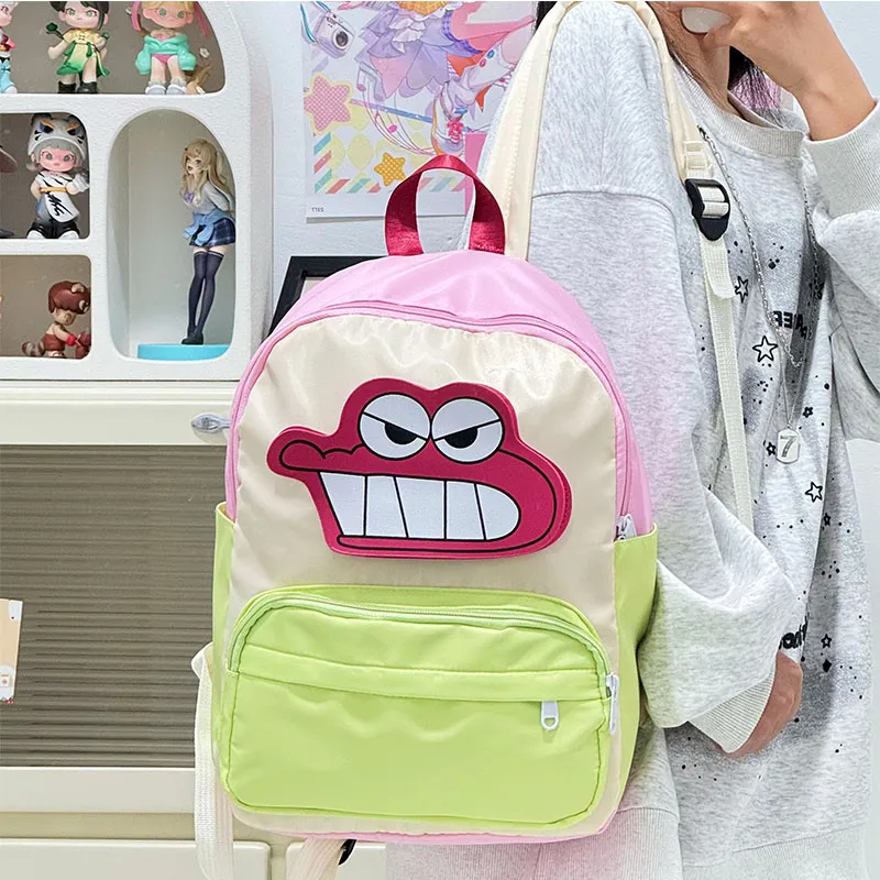 YUANTUZHE Nylon Backpack Women's Pink-1