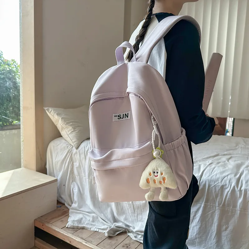 YUANTUZHE Nylon Backpack Regular Women's Multicolor-16