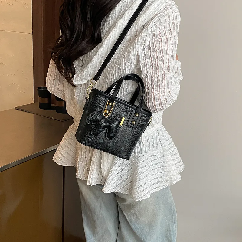 YUANTUZHE PU Basket Bag, Shoulder Bag, Handbag Women's Multicolor-16