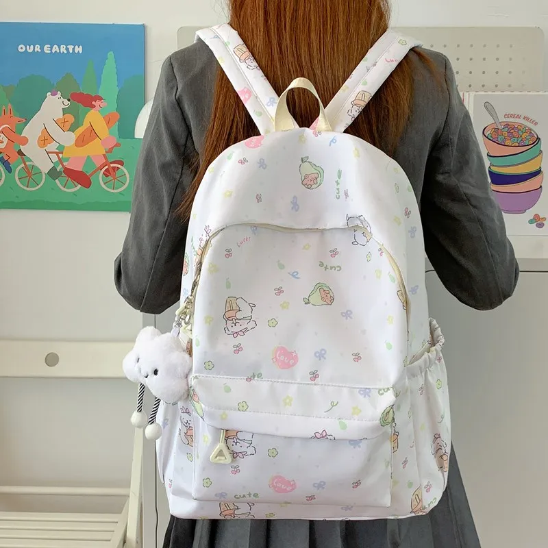 YUANTUZHE Composite Cloth Backpack Women's Multicolor-2
