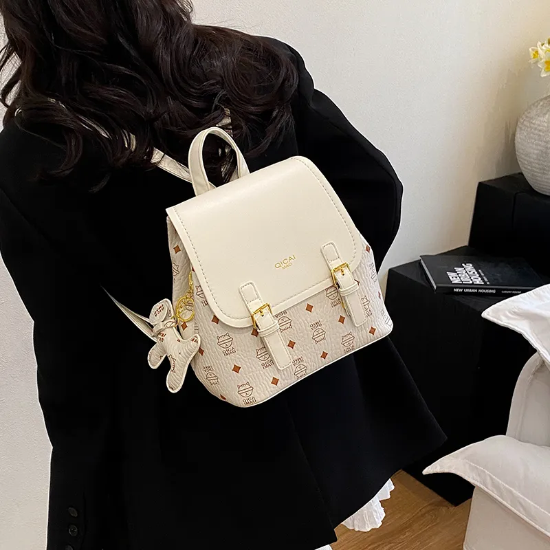 YUANTUZHE PU Backpack Women's Multicolor-13