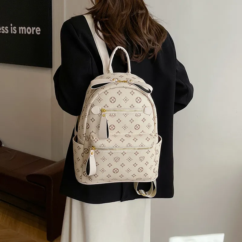 YUANTUZHE PU Backpack Regular Women's Multicolor-12