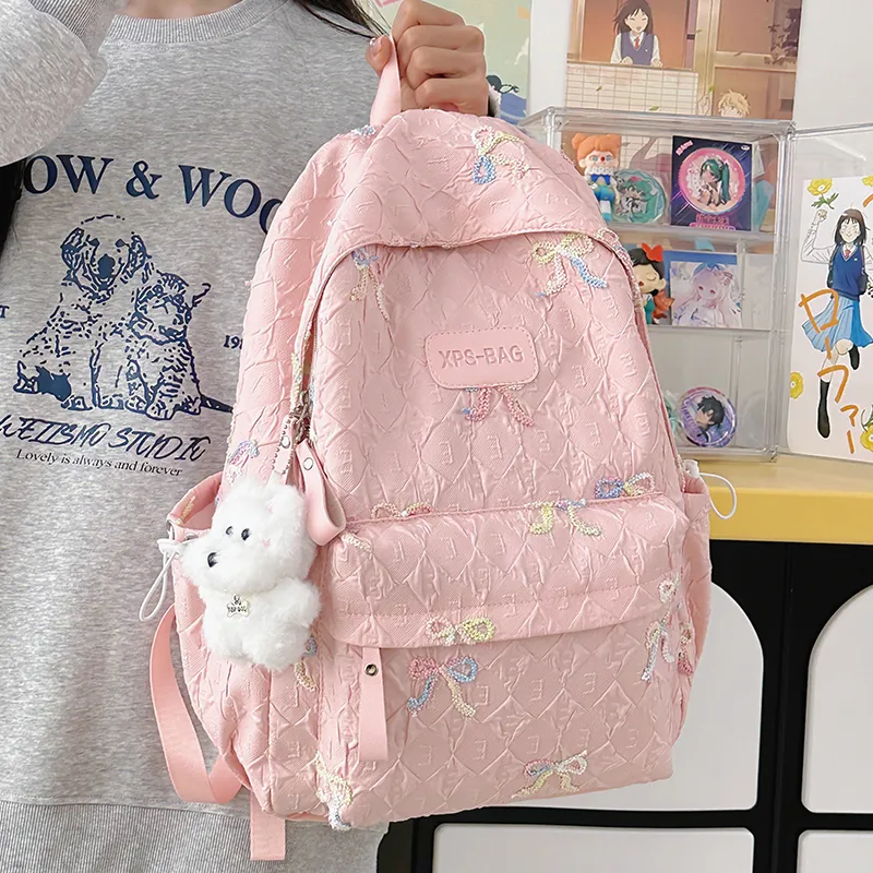 YUANTUZHE Nylon Backpack Women's Multicolor-2