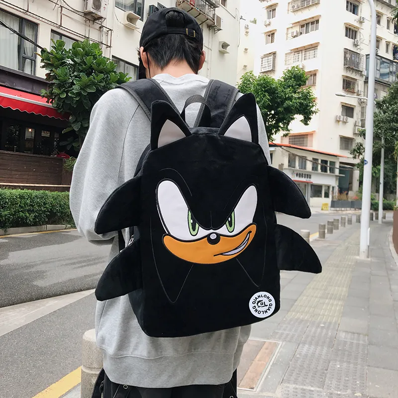 YUANTUZHE Plush Backpack Unisex Multicolor-15