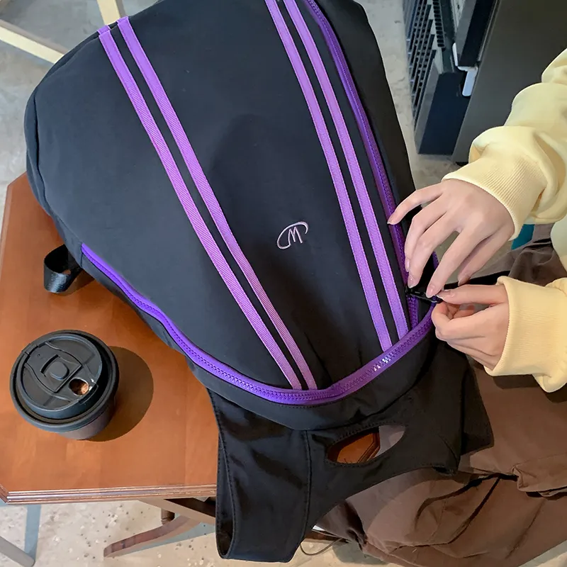 YUANTUZHE Composite Cloth Backpack Regular Unisex Multicolor-3