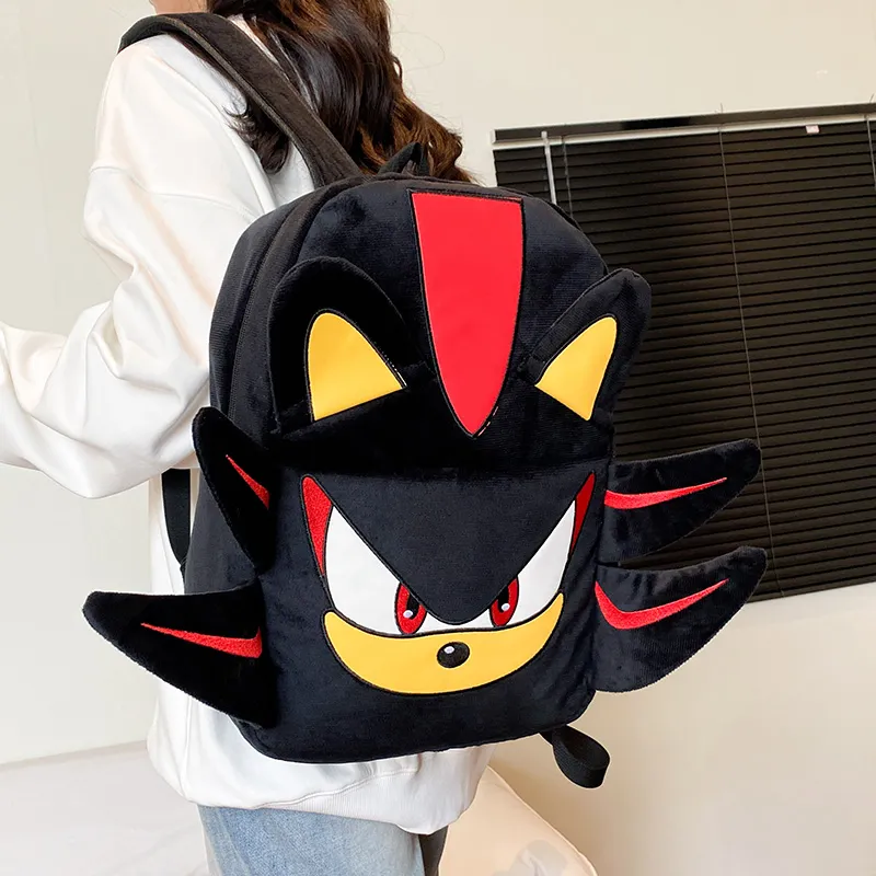 YUANTUZHE Plush Backpack Unisex Multicolor-6