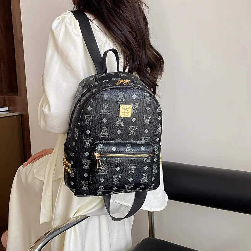 YUANTUZHE PU Backpack Women's Multicolor-10