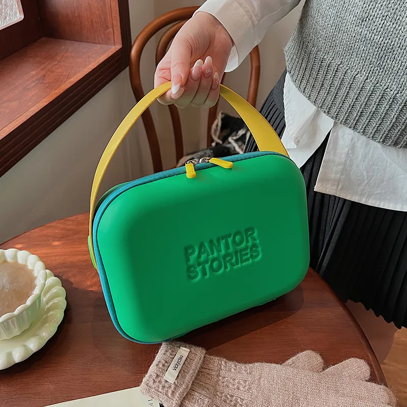 YUANTUZHE Silicone Makeup Bag & Travel Storage Bag Women's Yellow/Pink/Light Pink/Green-17