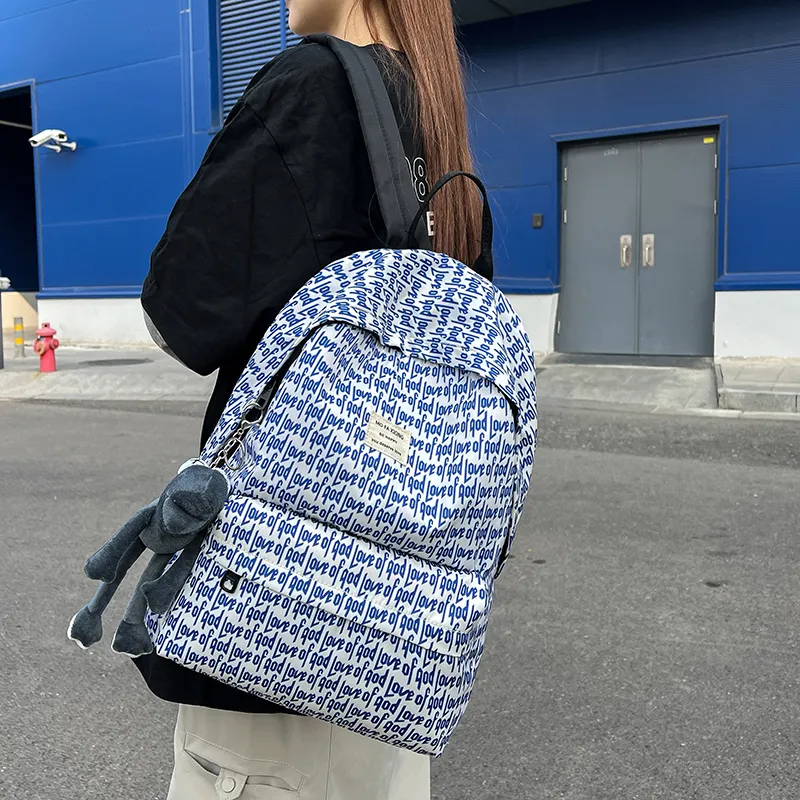 YUANTUZHE Composite Cloth Backpack Unisex Multicolor-10