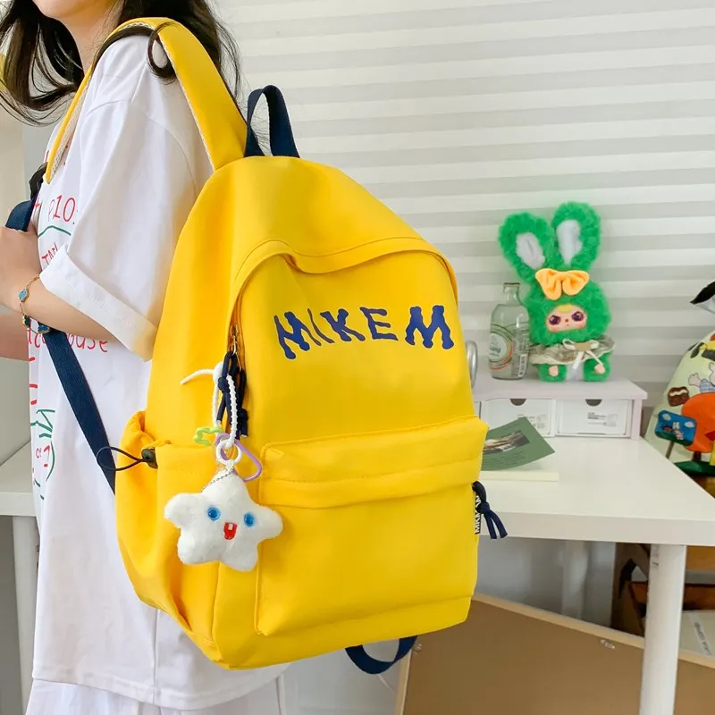YUANTUZHE Composite Fabric Backpack Regular Unisex Multicolor-8