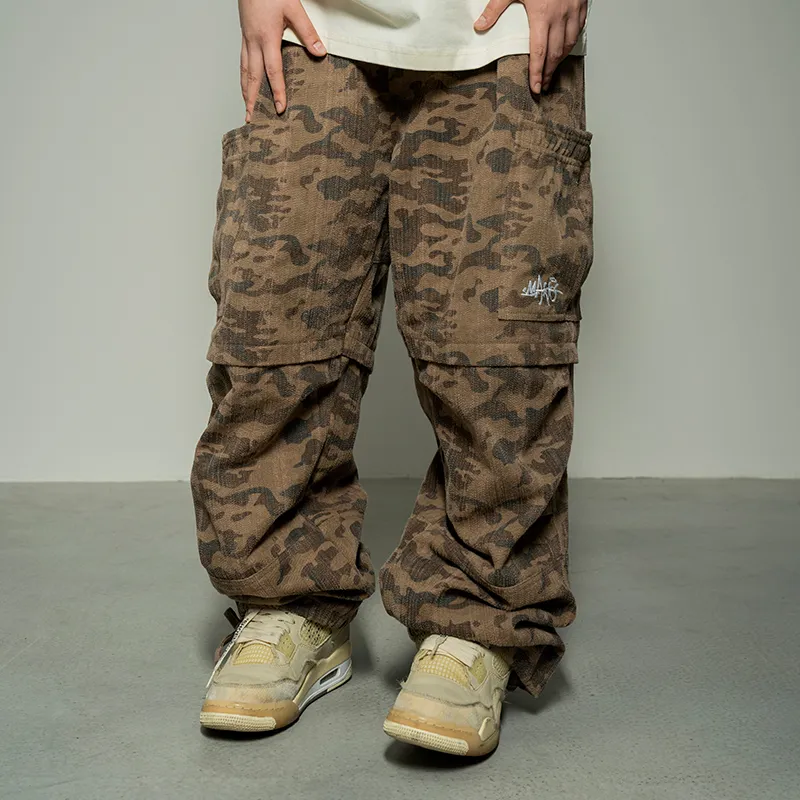 Makemore Casual Pants Unisex Camouflage-1