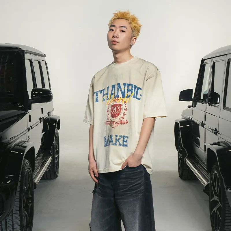 Makemore T Shirts Unisex Ecru-4