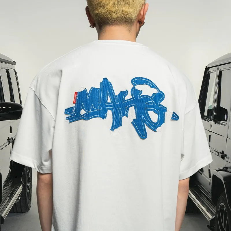 Makemore T Shirts Unisex White-4