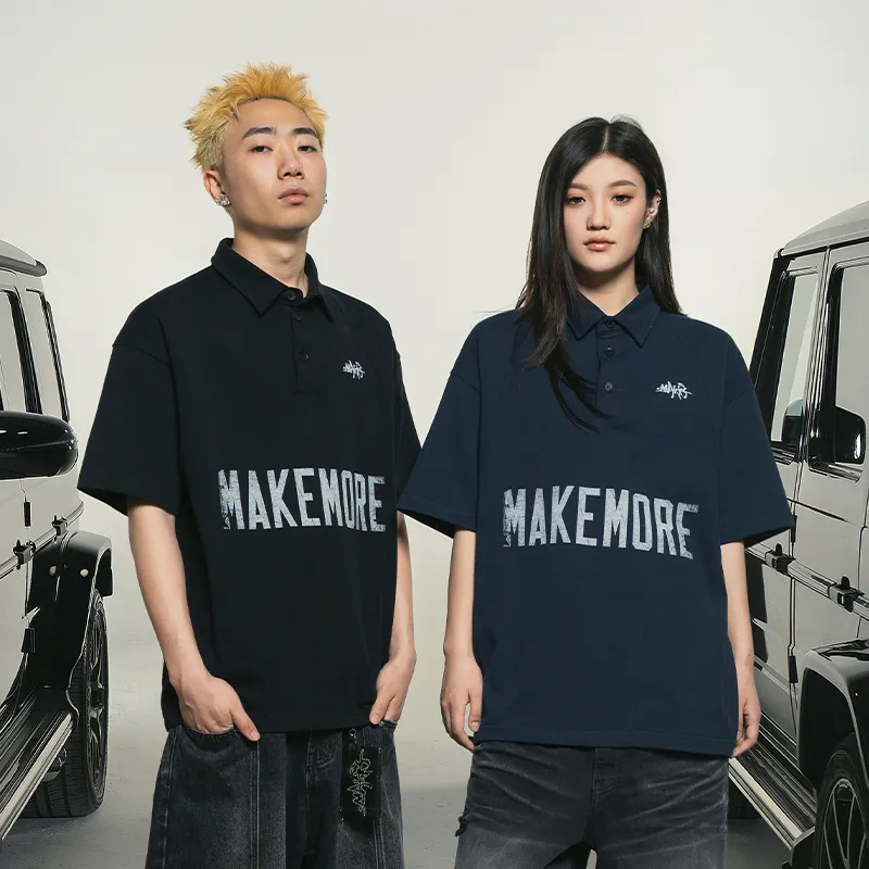 Makemore Polo Shirts Unisex-2
