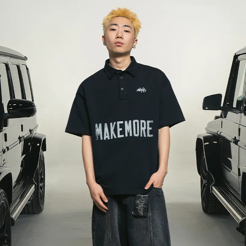 Makemore Polo Shirts Unisex-4