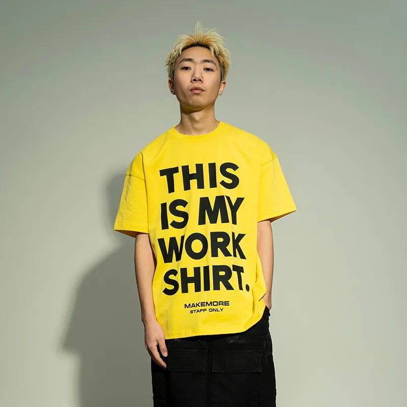 Makemore American T Shirt Unisex-5
