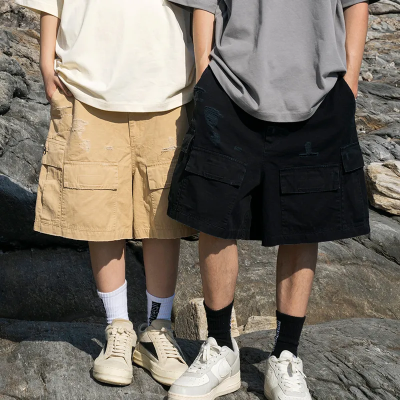 Makemore Cargo Shorts Unisex-7