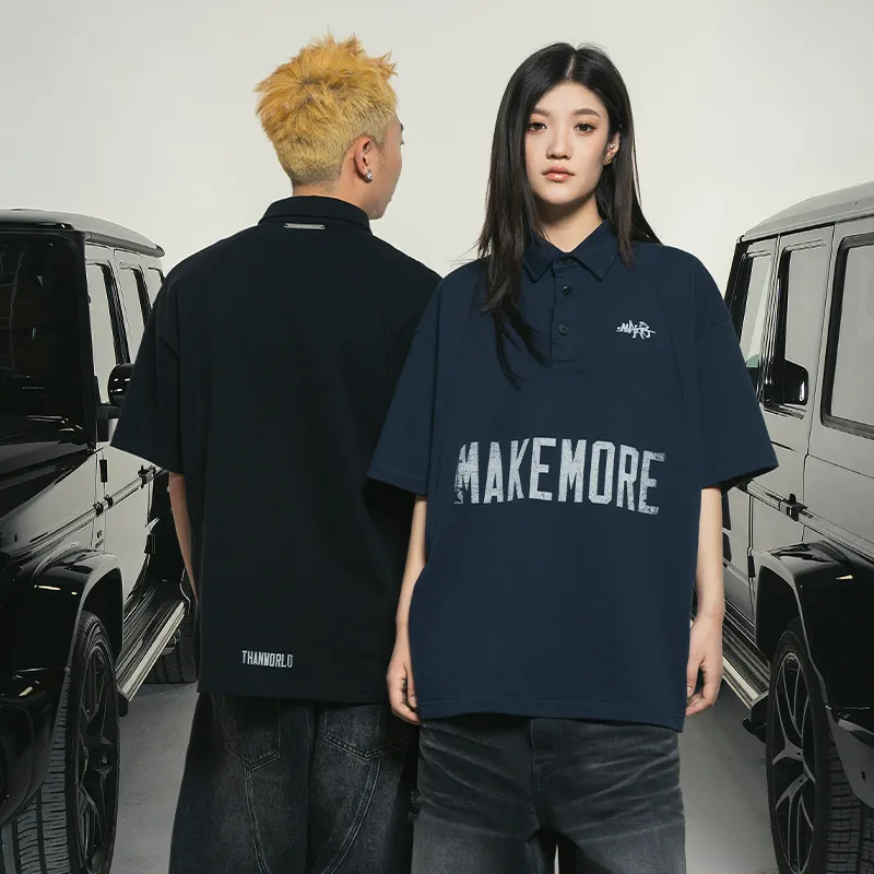 Makemore Polo Shirts Unisex-3