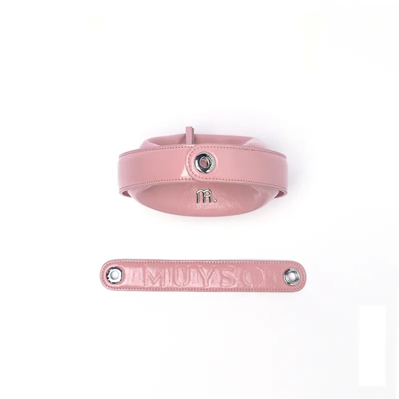 MUYSO Eco Friendly Recycled Leather Handbag Small Size Women's Pink-3