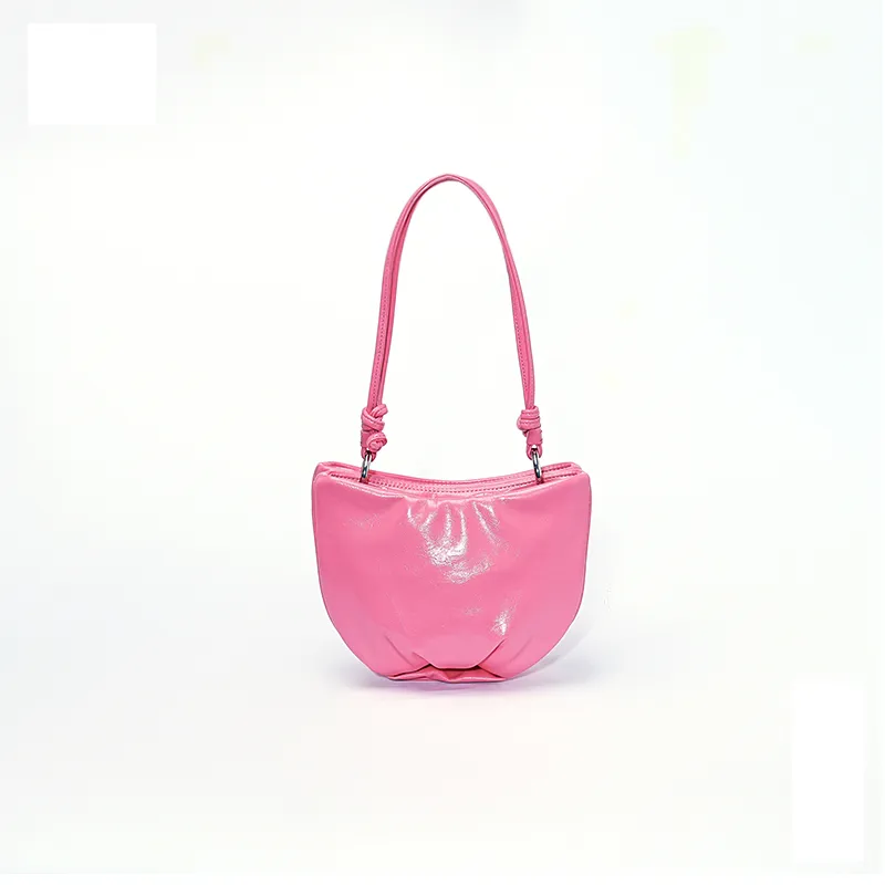MUYSO Eco Friendly Recycled Leather Handbag Women's Pink-2