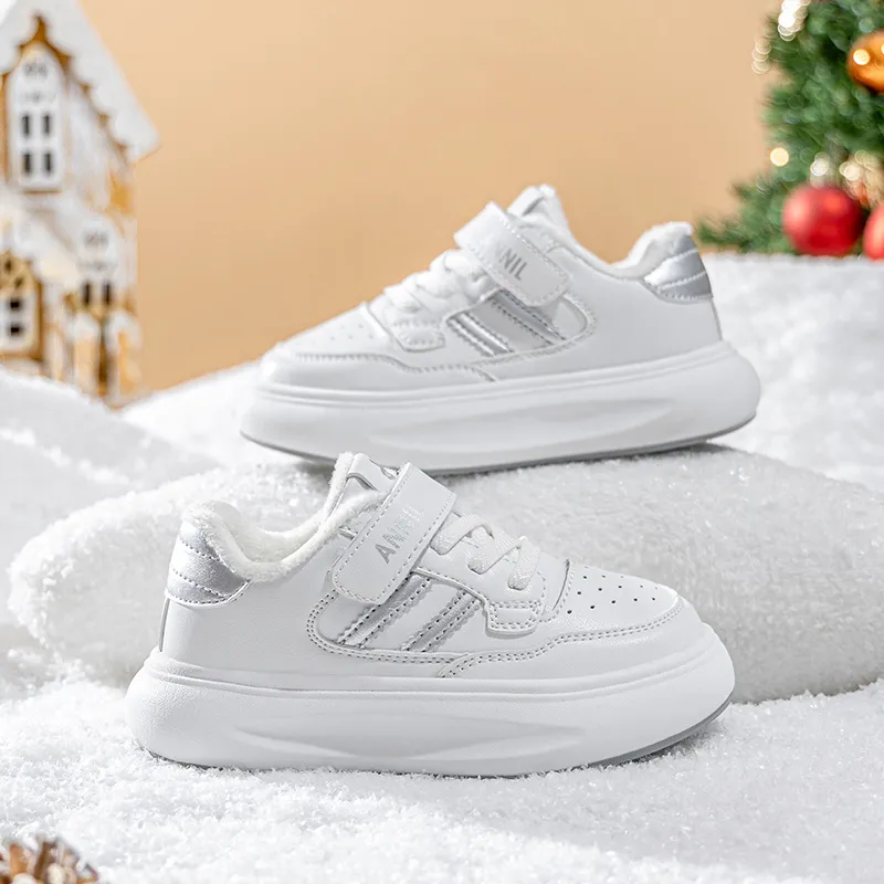 Annil Slip Resistant, Abrasion Resistant, Rebound, Thermal Low Top Kids' Skateboarding Shoes Kids'-6