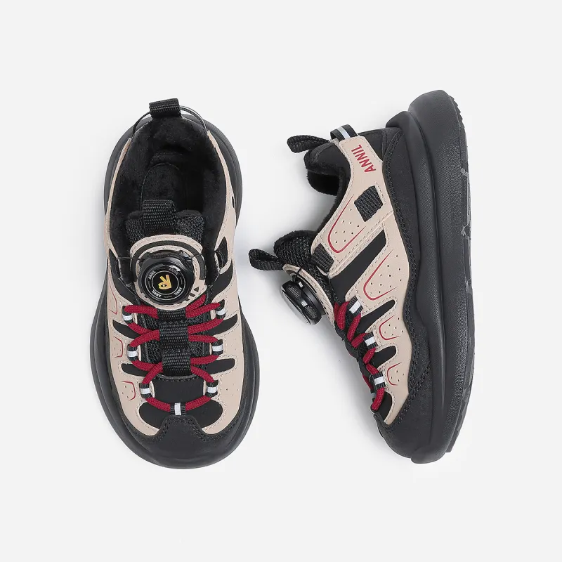 Annil Slip Resistant Cushioning Abrasion Resistant Thermal Kids Lifestyle Shoes Kids'-11