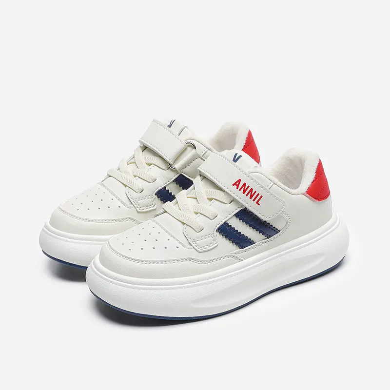 Annil Slip Resistant, Abrasion Resistant, Rebound, Thermal Low Top Kids' Skateboarding Shoes Kids'-16