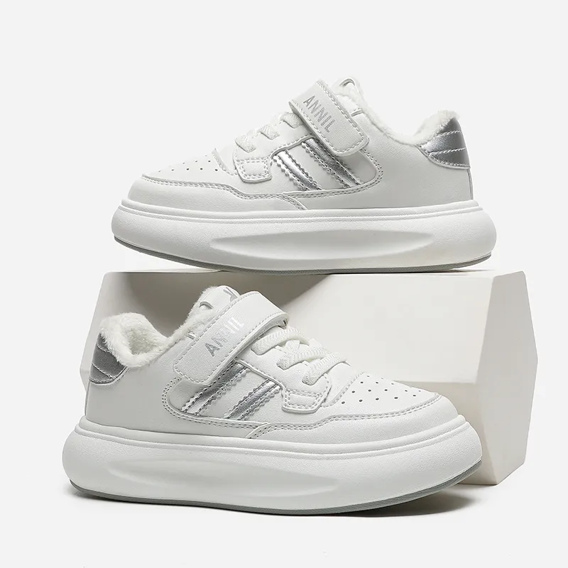 Annil Slip Resistant, Abrasion Resistant, Rebound, Thermal Low Top Kids' Skateboarding Shoes Kids'-3