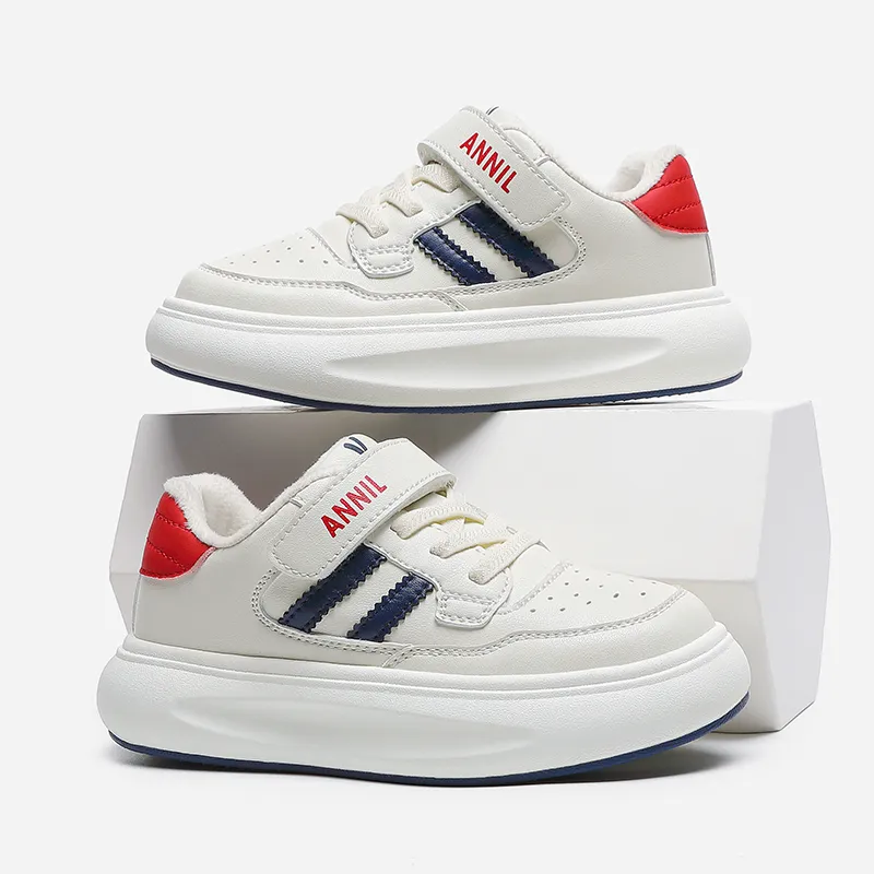 Annil Slip Resistant, Abrasion Resistant, Rebound, Thermal Low Top Kids' Skateboarding Shoes Kids'-17