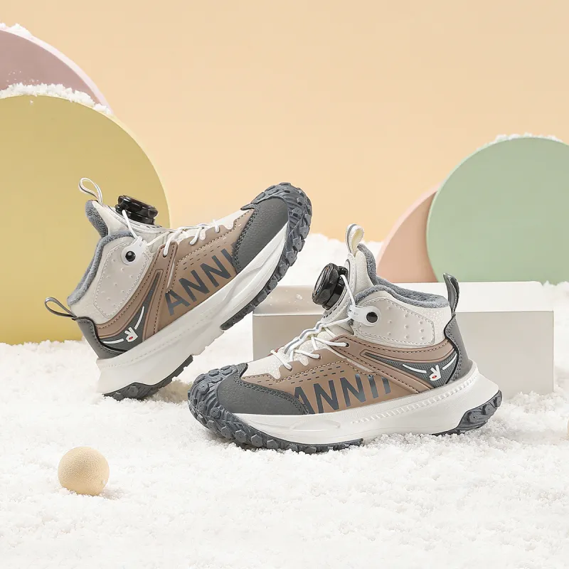 Annil Slip Resistant Cushioning Abrasion Resistant Thermal Kids Lifestyle Shoes Kids'-5