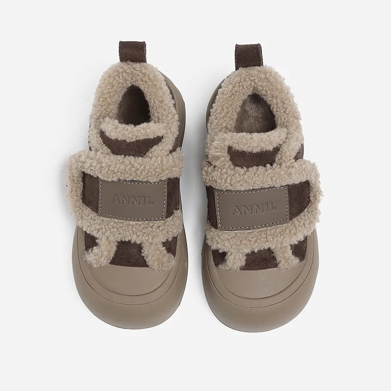 Annil Slip Resistant Anti Kick Cushioning Thermal Low Top Kids Lifestyle Shoes Kids'-10