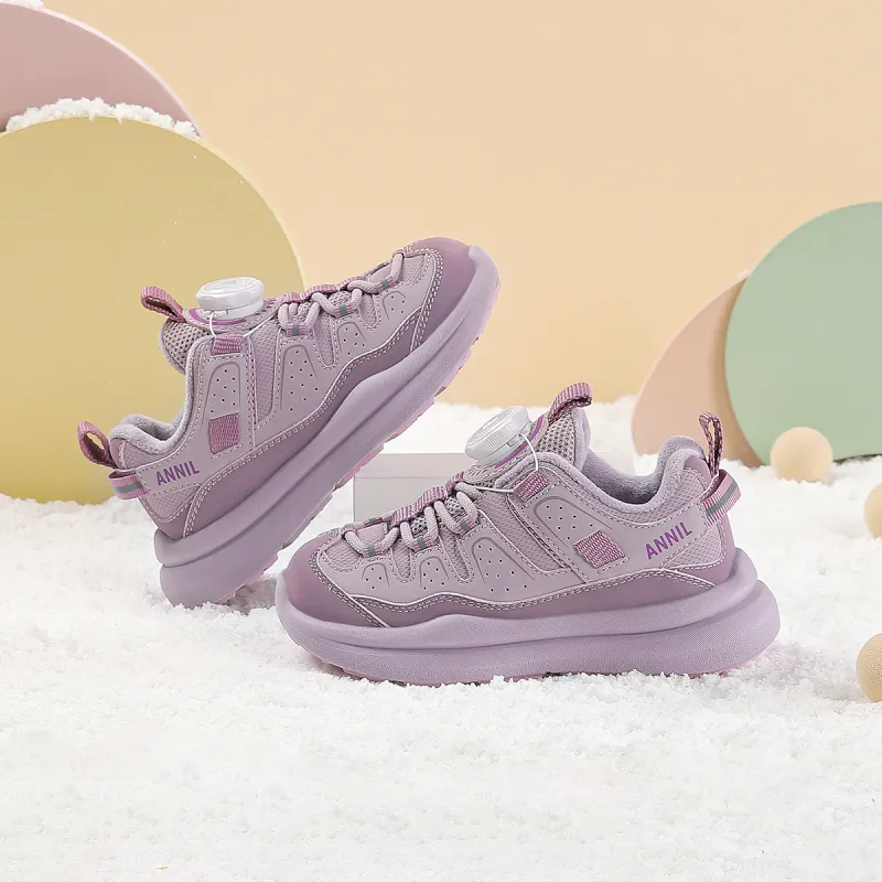Annil Slip Resistant Cushioning Abrasion Resistant Thermal Kids Lifestyle Shoes Kids'-5