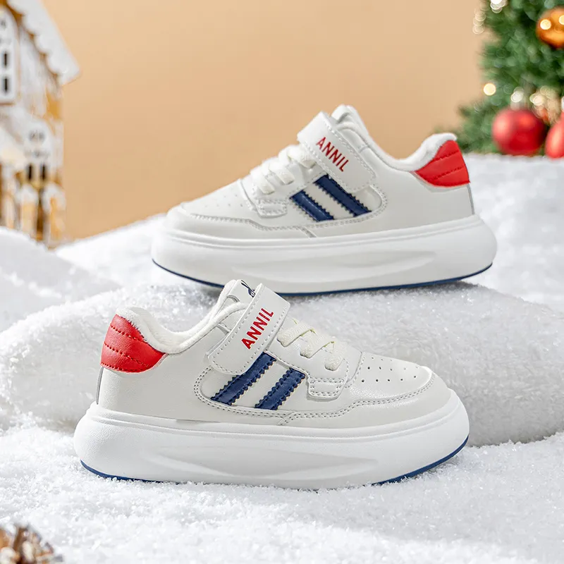 Annil Slip Resistant, Abrasion Resistant, Rebound, Thermal Low Top Kids' Skateboarding Shoes Kids'-20