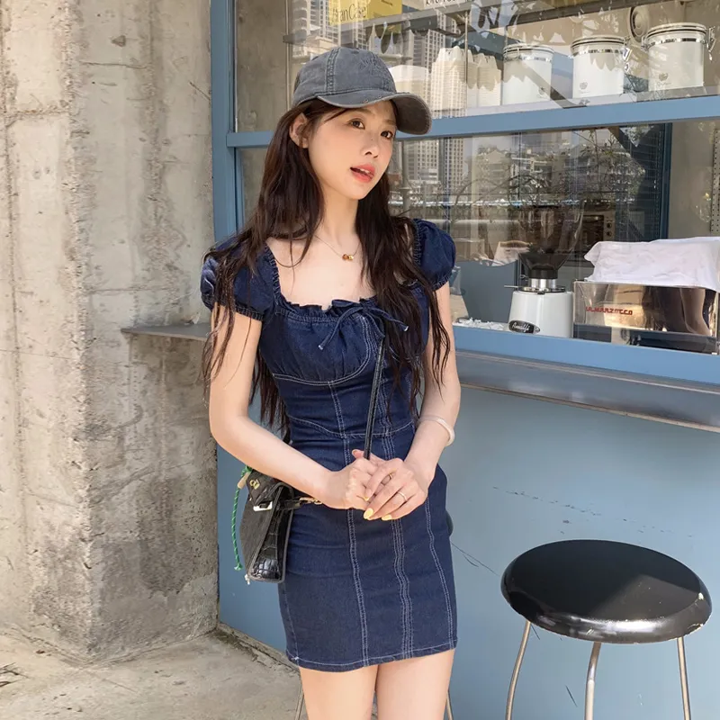 Dippanis Short Sleeved Dress Women's-4