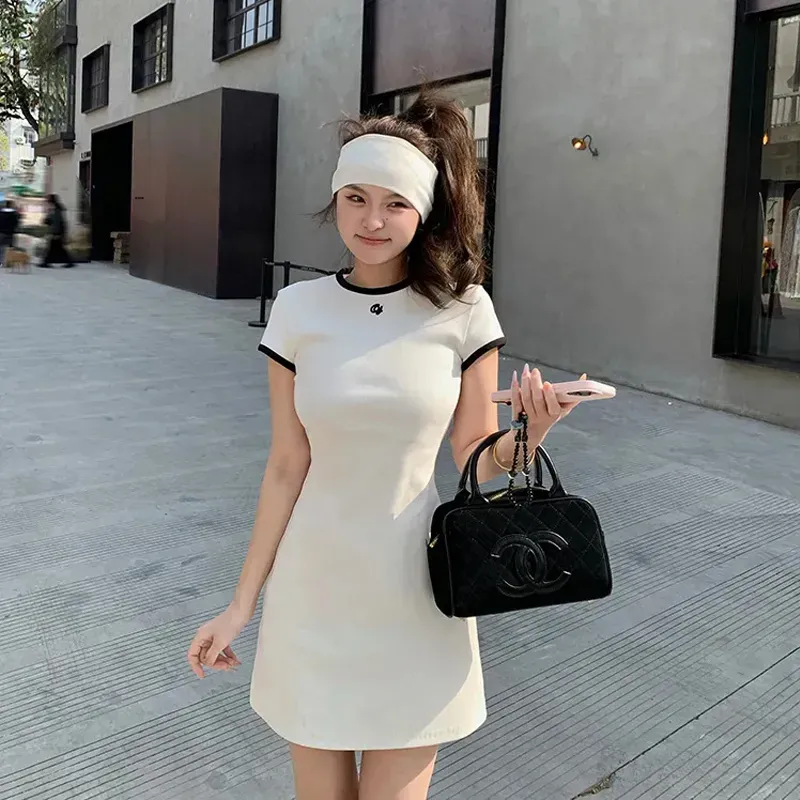 Dippanis Short Sleeved Dress Women's-1