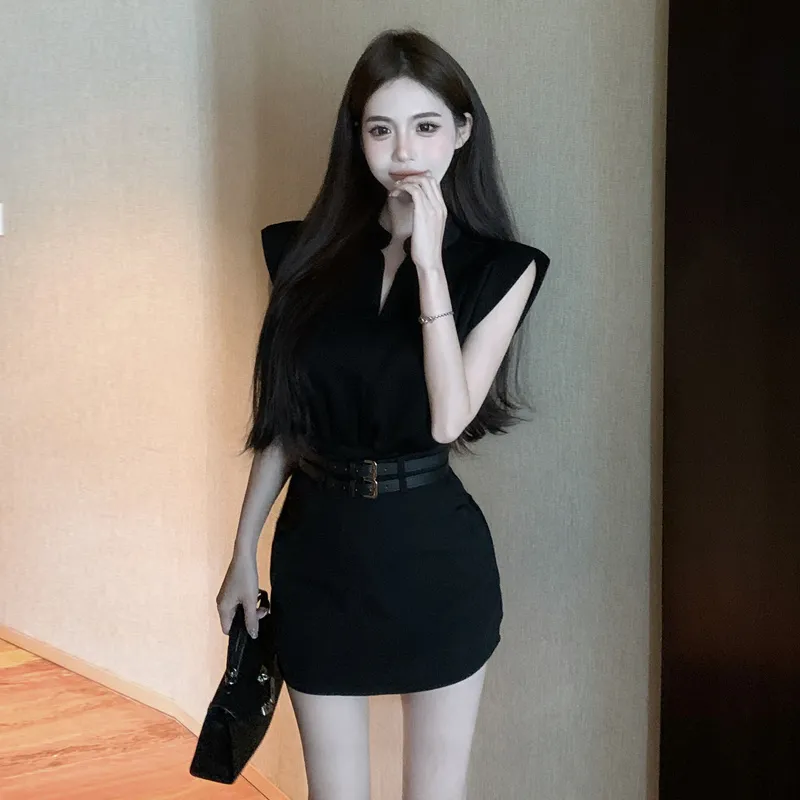 Dippanis Two Piece Skirt Sets Women's-2