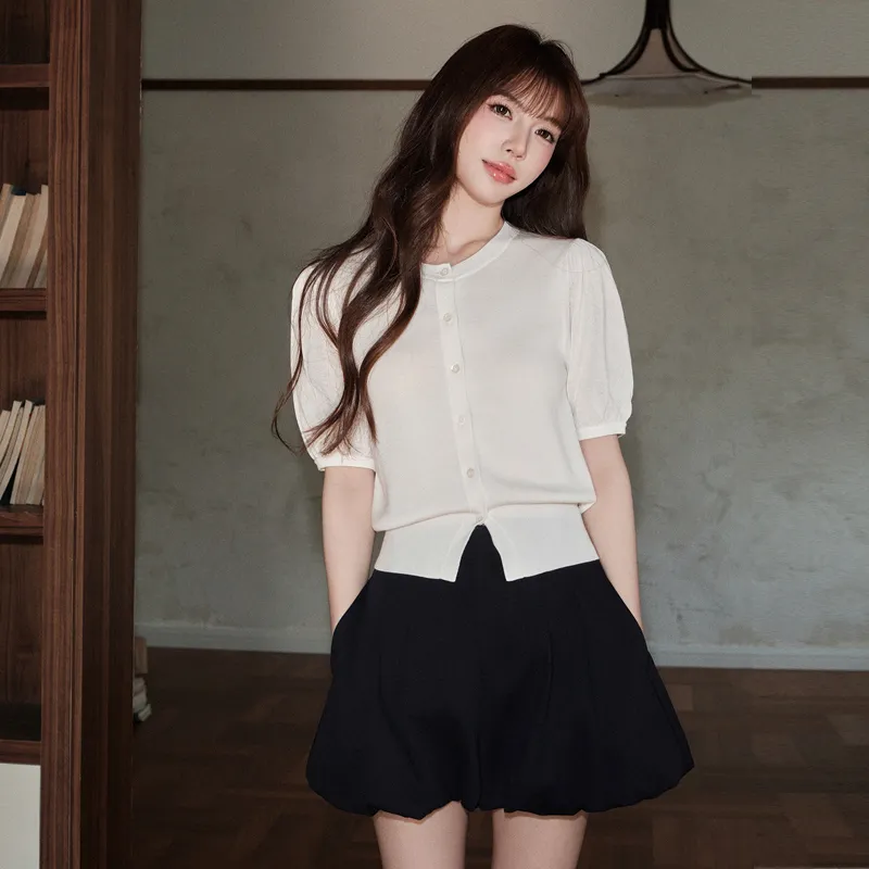 Dippanis Two Piece Skirt Sets Women's-4
