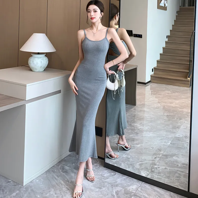 Dippanis Slip Dresses Women's-5