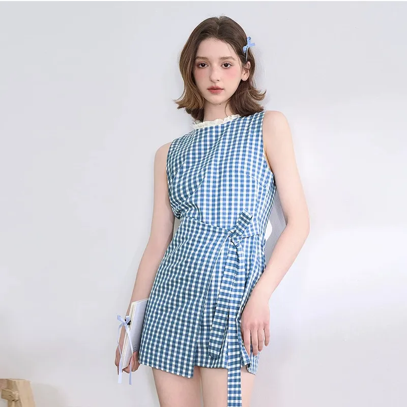 Dippanis Sleeveless Dress Women's-4