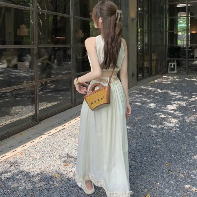 Dippanis Sleeveless Dress Women's-2