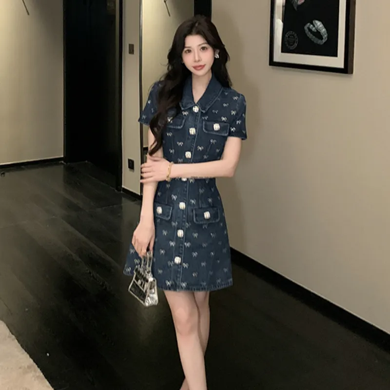 Dippanis Short Sleeved Dress Women's-5