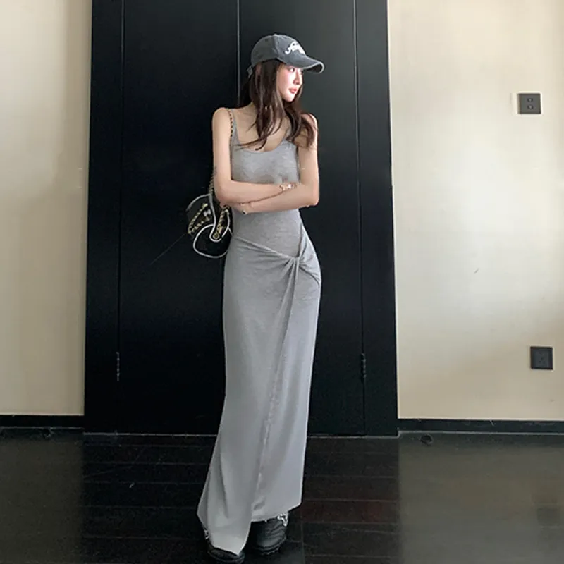 Dippanis Slip Dresses Women's-5