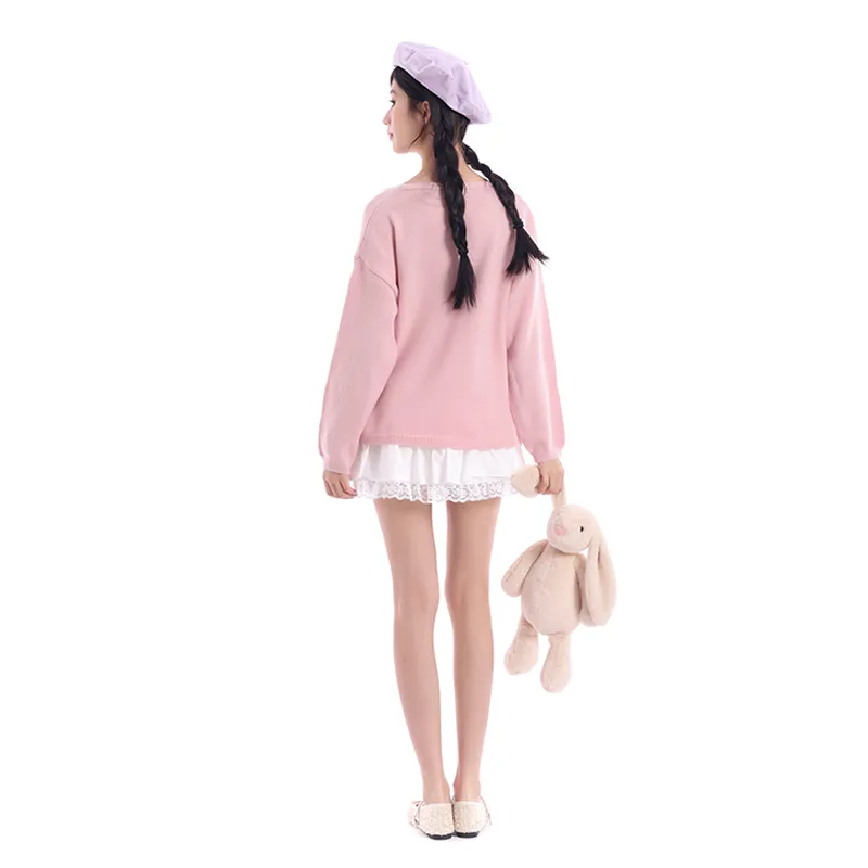 Dippanis Two Piece Skirt Sets Women's-4