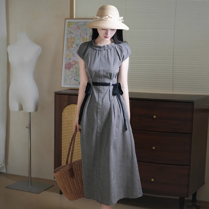Dippanis Short Sleeved Dress Women's-4