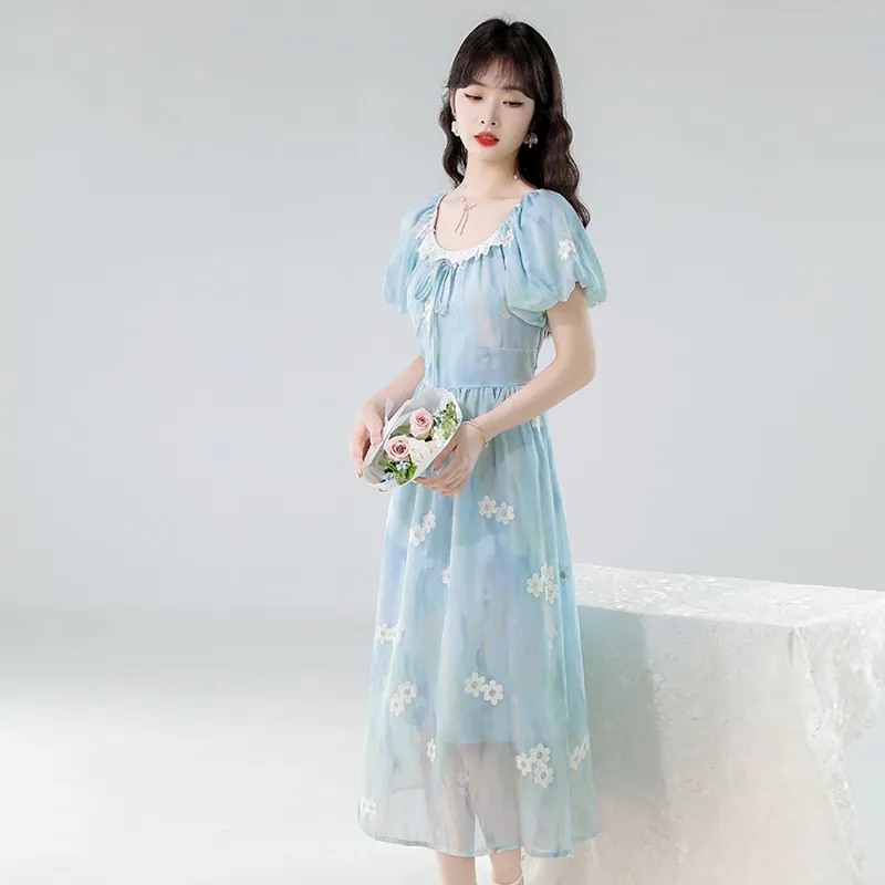Dippanis Short Sleeved Dress Women's-2