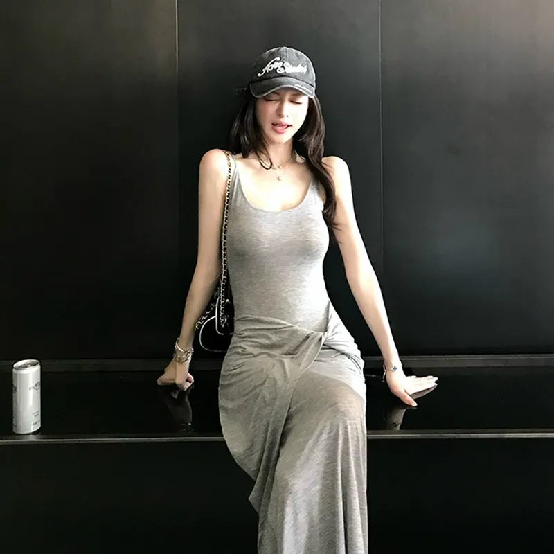 Dippanis Slip Dresses Women's-3