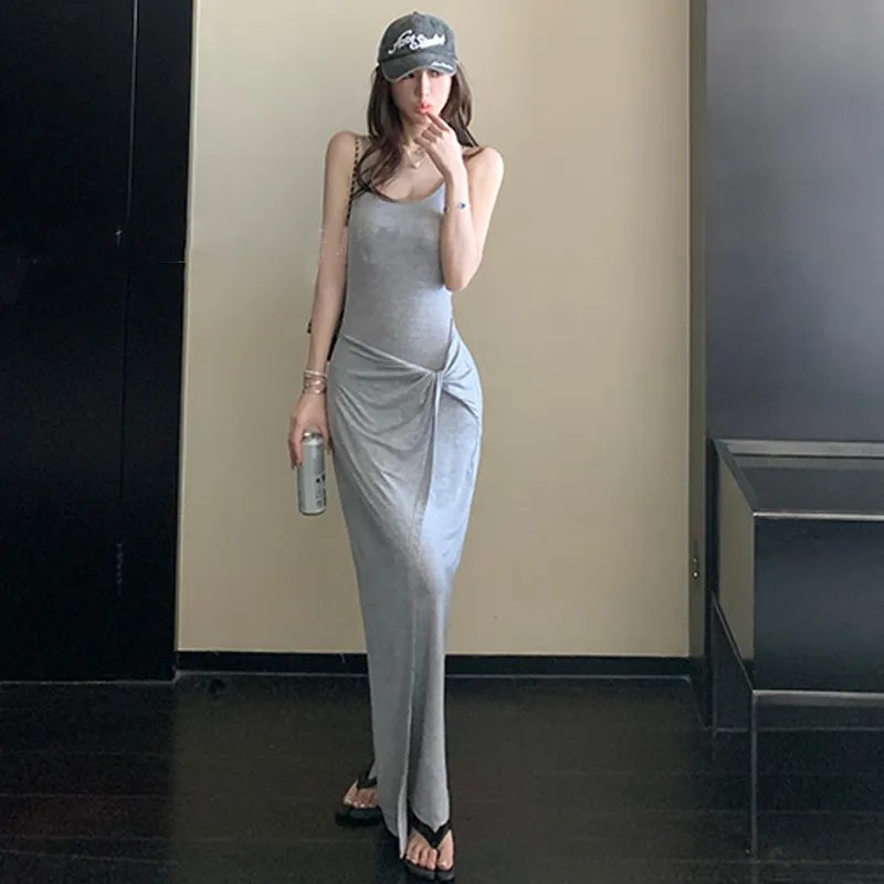 Dippanis Slip Dresses Women's-2