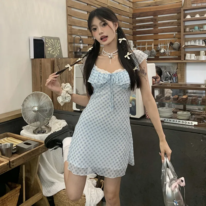 Dippanis Short Sleeved Dress Women's-3