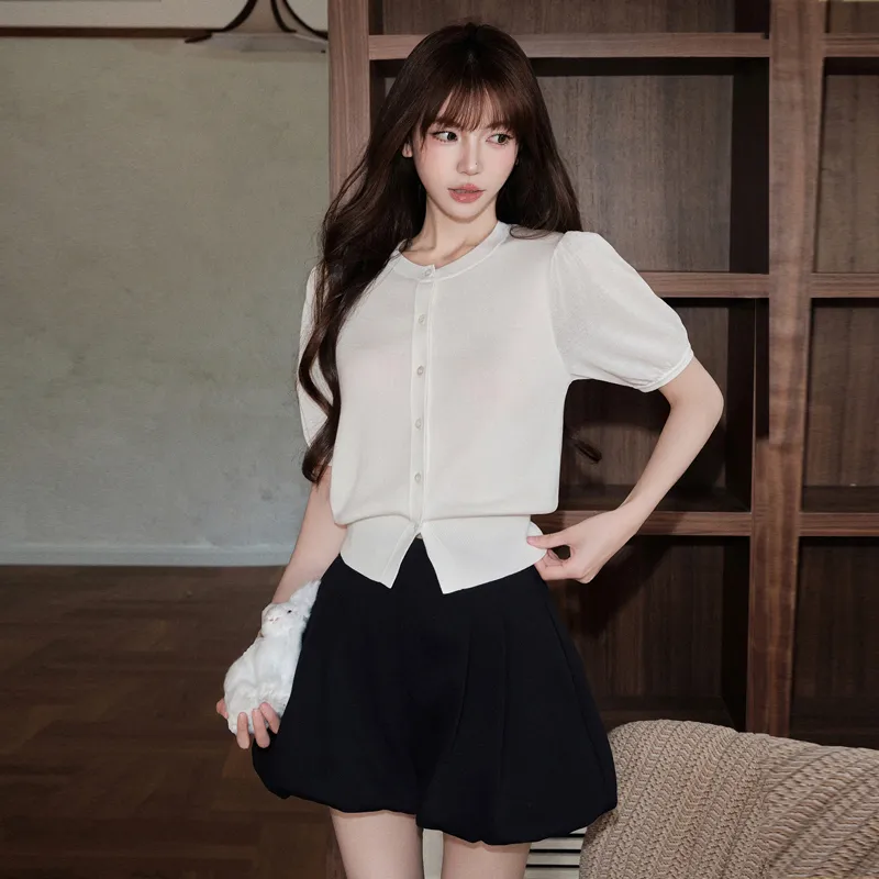 Dippanis Two Piece Skirt Sets Women's-2